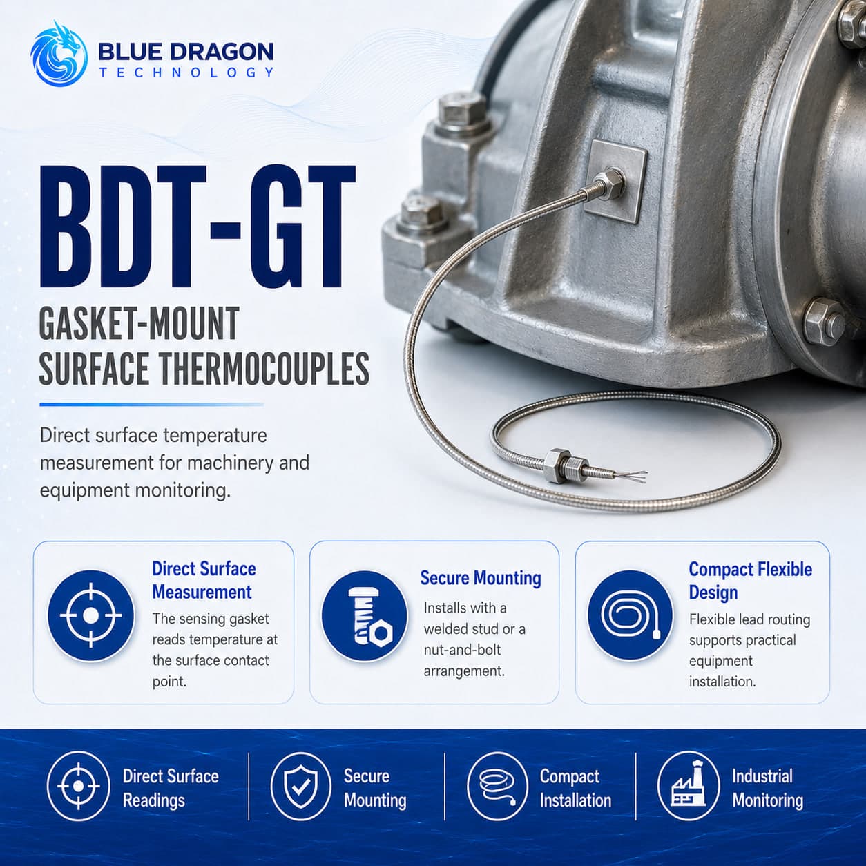 Blue Dragon BDT-GT Gasket-Mount Surface Thermocouples surface thermocouple · mesit