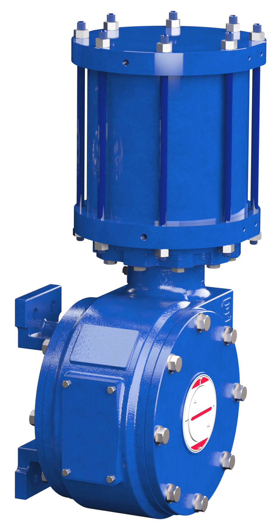 DFRP Rotary Pneumatic Piston Actuator