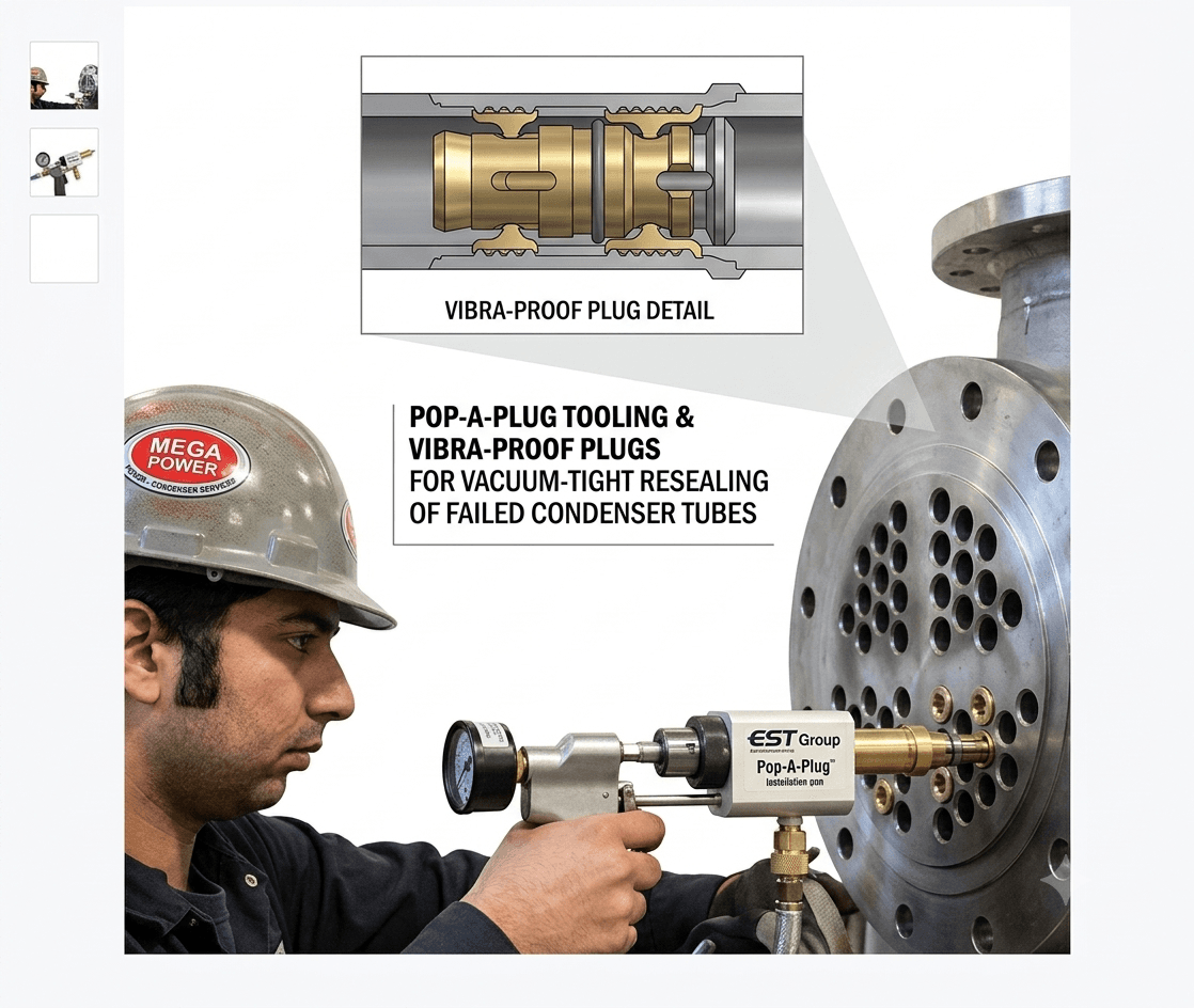 Condenser Plug Change-Out