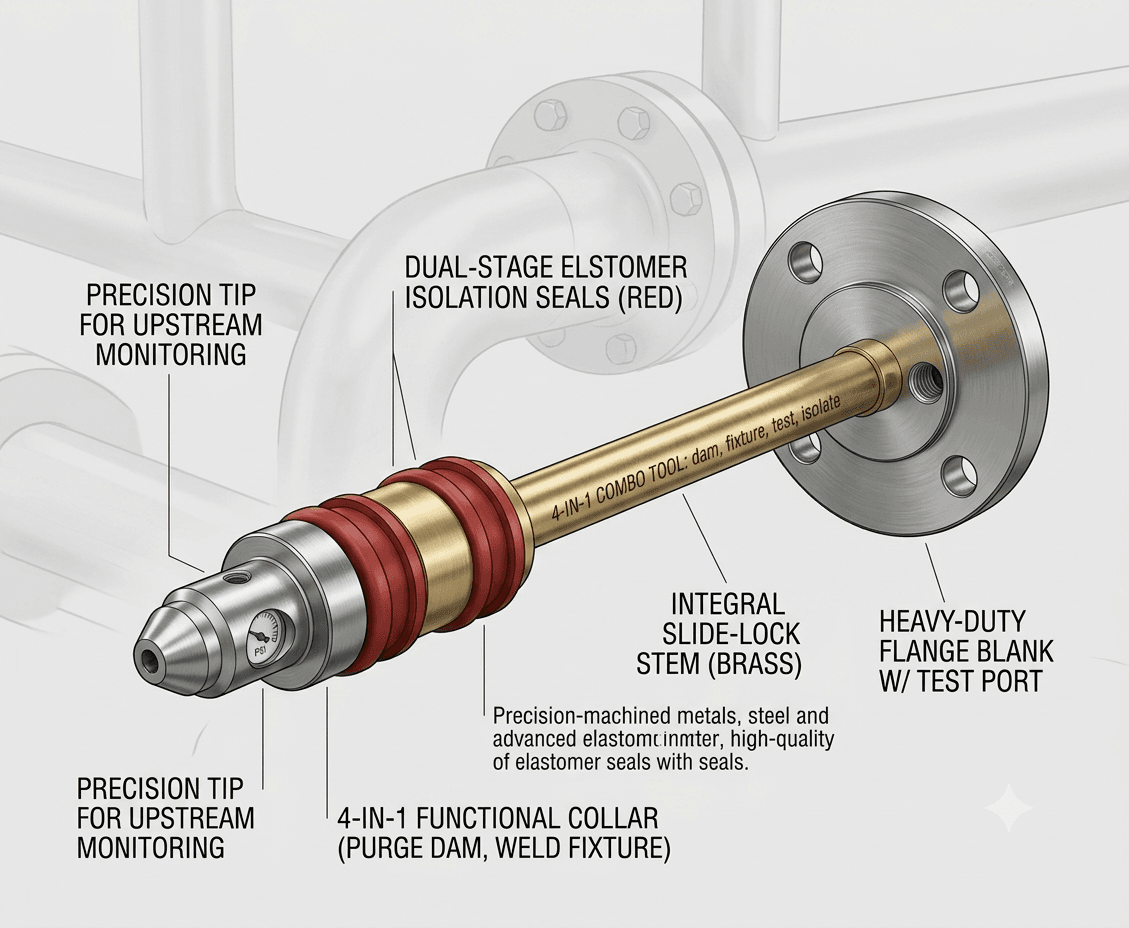 GripTight® Reverse Pressure Test Plug