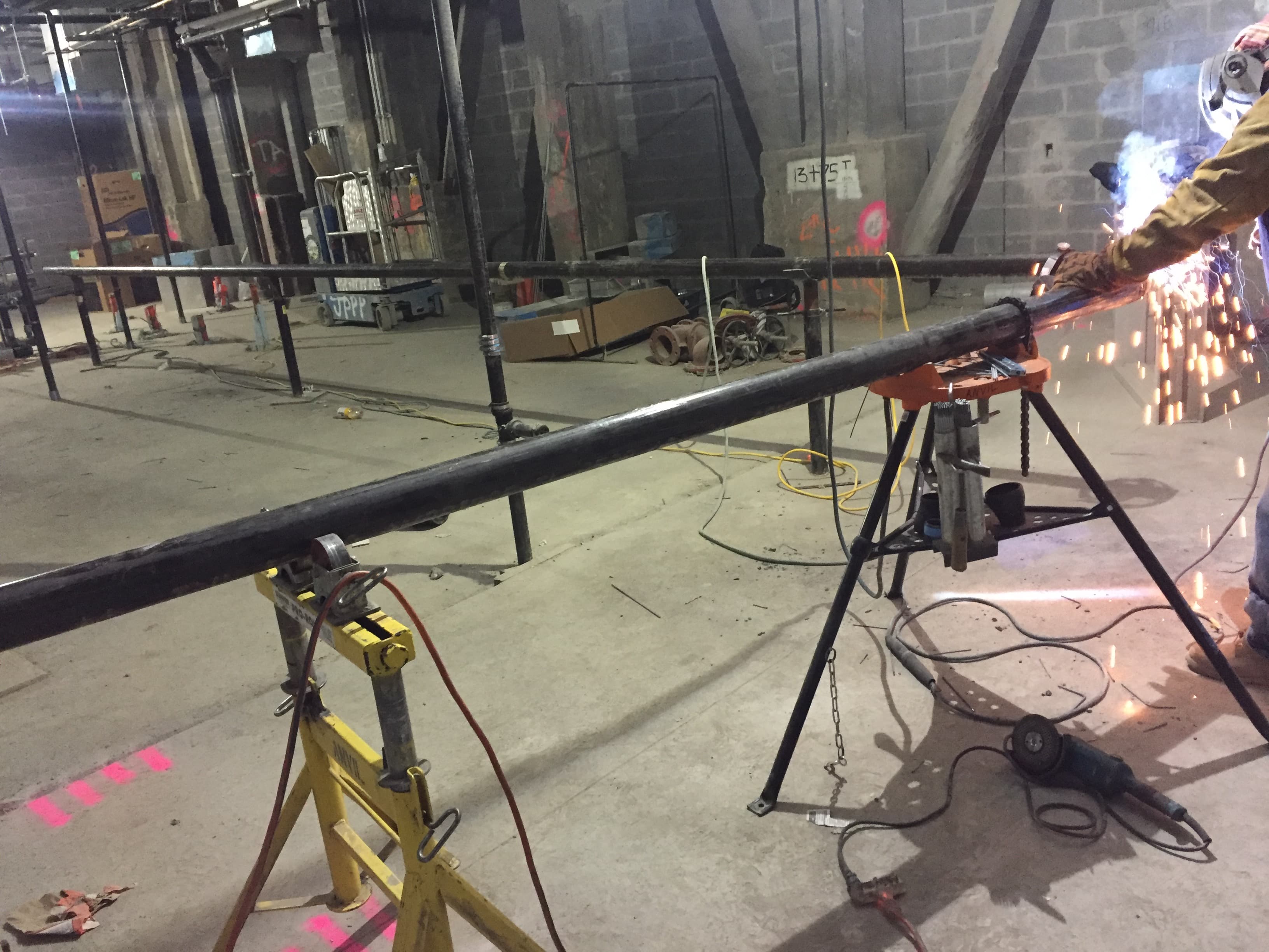 Field services: EST heat-exchanger repair