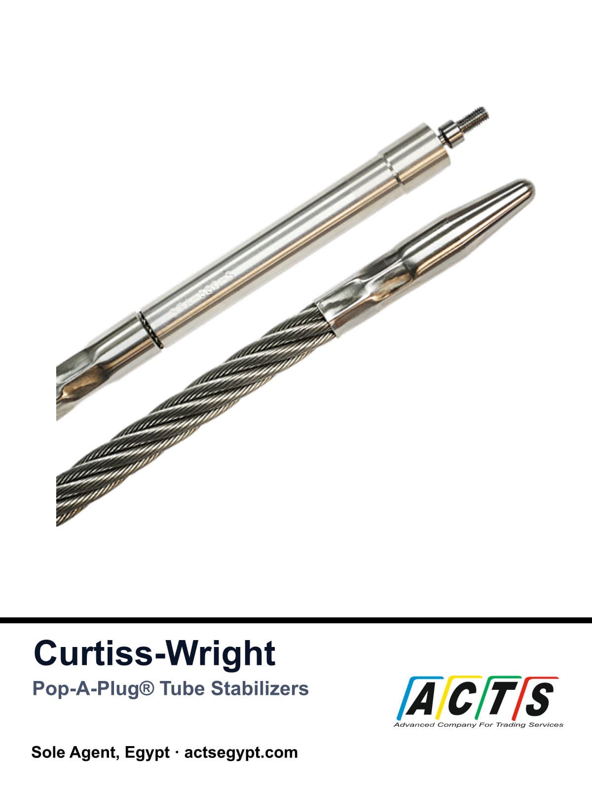 Pop-A-Plug® tube stabilizers